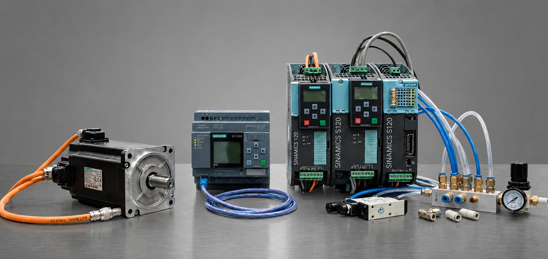 Equipamentos e componentes industriais